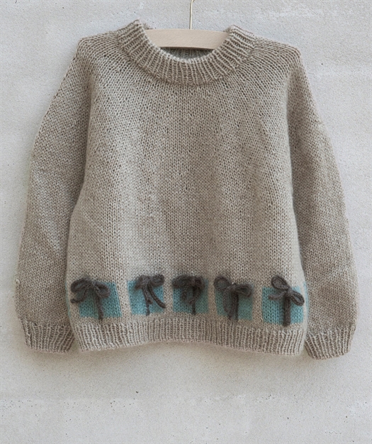JULEMORGEN SWEATER - BARN fra Knitting for Olive